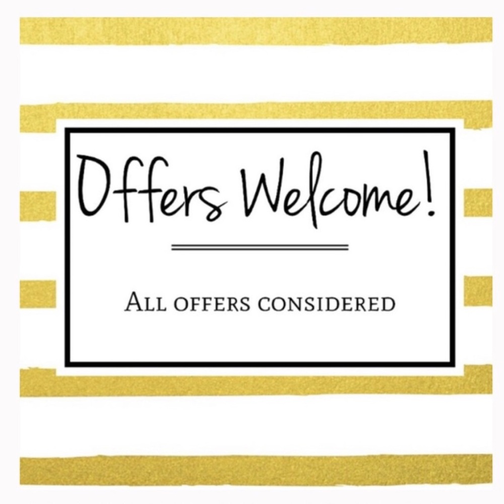 All offers welcome!!